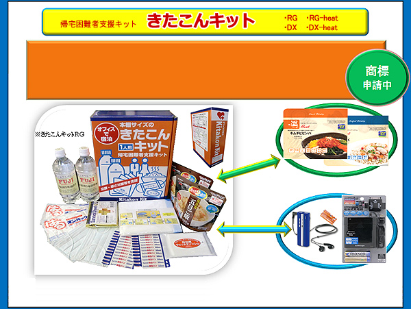 帰宅困難者支援キット
