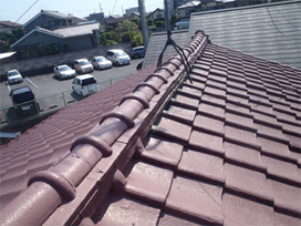 工事前の屋根の状況 工事前の屋根の状況