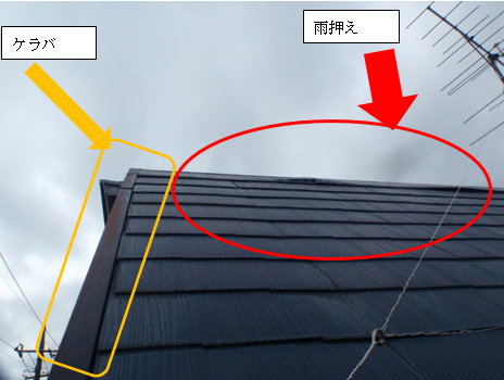 雨押え 雨押え